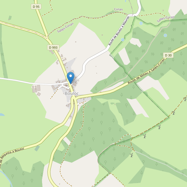Carte des parkings à Bouloc (Aveyron) Thumbnail