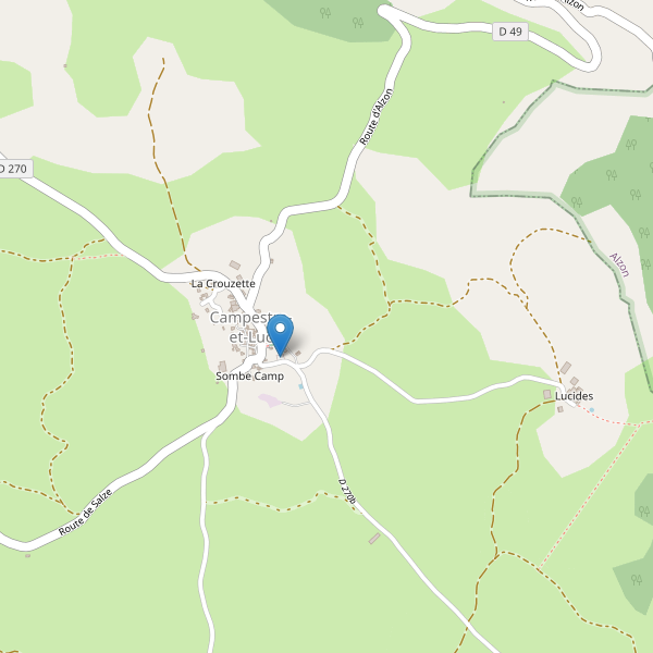 Carte des parkings à Campestre-et-Luc Thumbnail