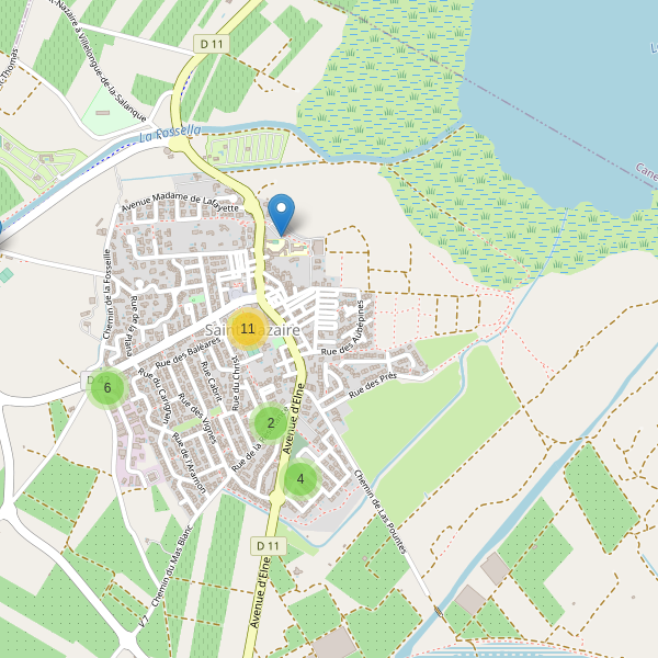 Carte des parkings à Saint-Nazaire (Pyrénées-Orientales) Thumbnail