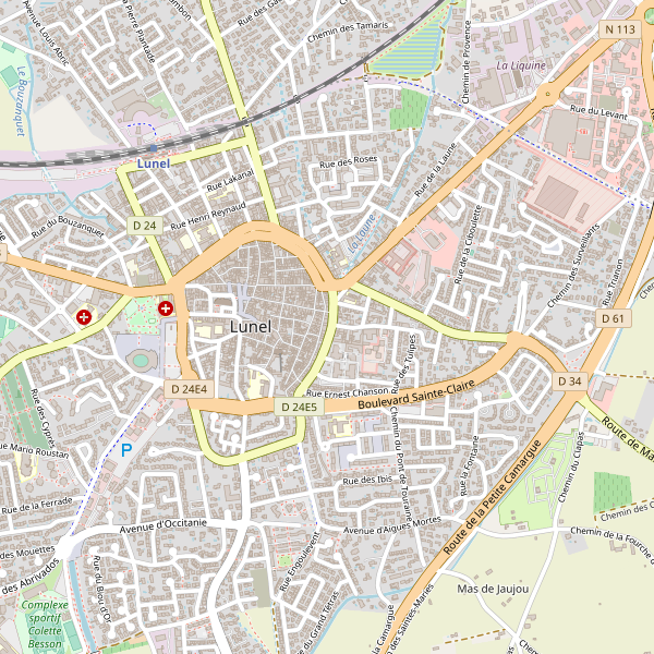 Carte des taxi à Lunel (Hérault) Thumbnail