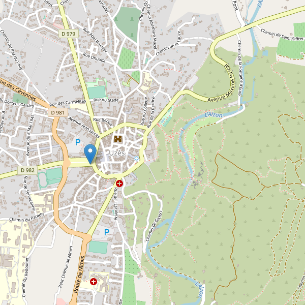 Carte des taxi à Uzès Thumbnail