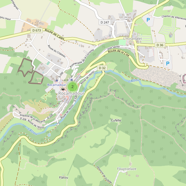 Carte des vetements à Rocamadour Thumbnail