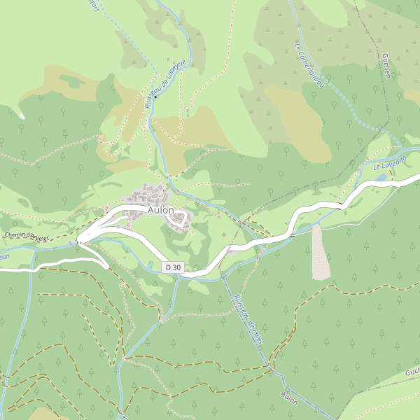 Carte des hotels à Aulon (Hautes-Pyrénées) Thumbnail