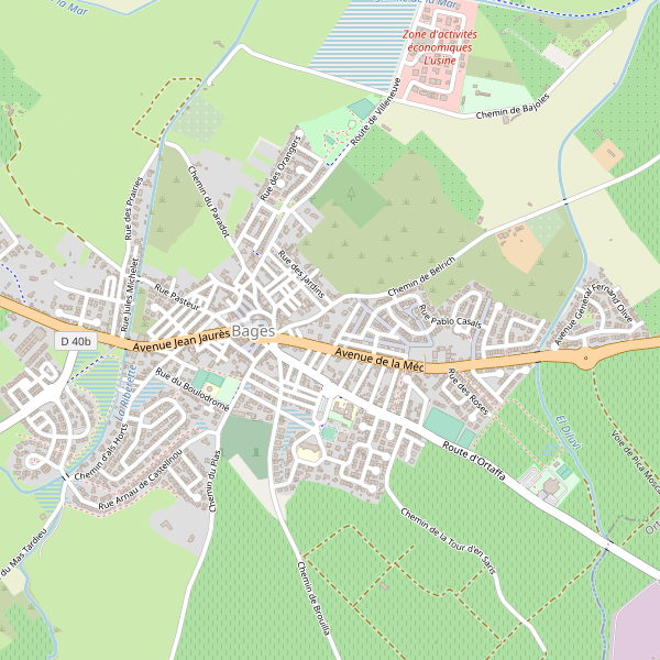 Carte des hotels à Bages (Pyrénées-Orientales) Thumbnail