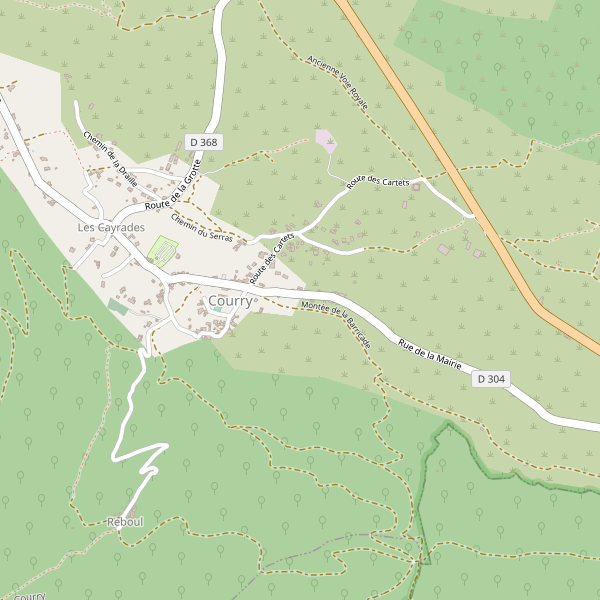 Carte des boulangeries à Courry Thumbnail