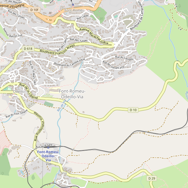 Plan de Font-Romeu-Odeillo-Via Thumbnail