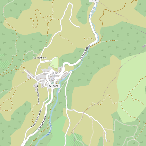 Carte des poissonneries à Fos (Hérault) Thumbnail