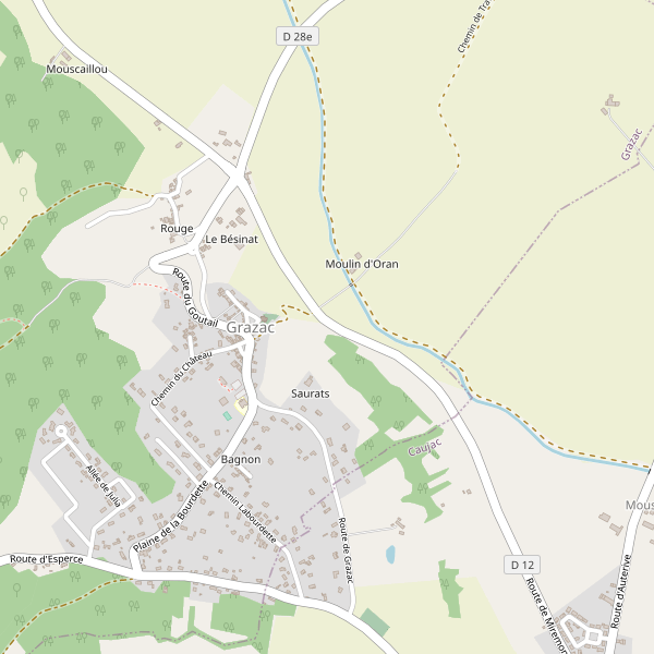 Carte des coiffeurs à Grazac (Haute-Garonne) Thumbnail