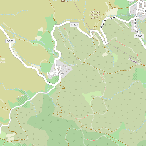 Carte des libraires à Jonquières (Aude) Thumbnail
