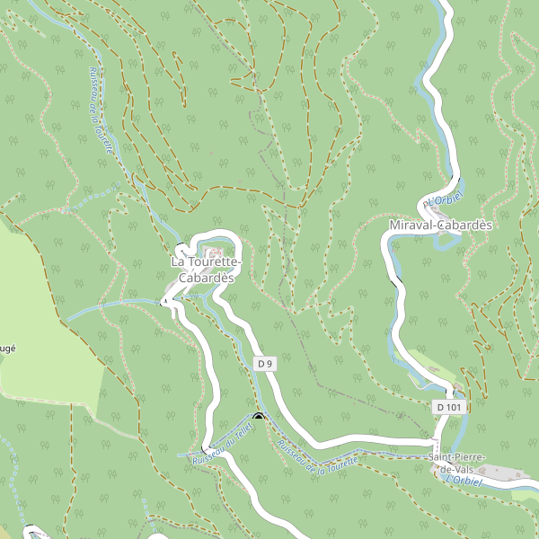 Carte des restaurants à La Tourette-Cabardès Thumbnail