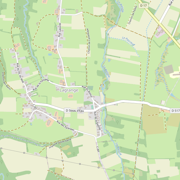 Carte des cinemas à Lagrange (Hautes-Pyrénées) Thumbnail