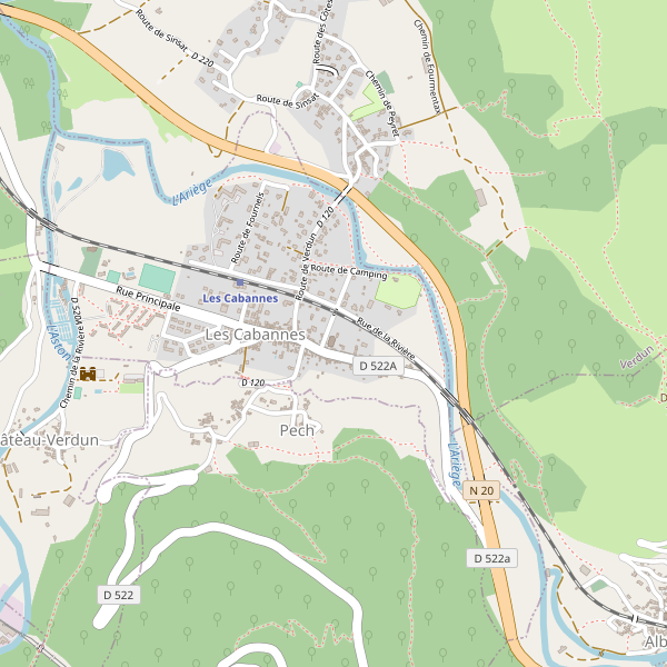 Plan de Les Cabannes (Ariège) Thumbnail