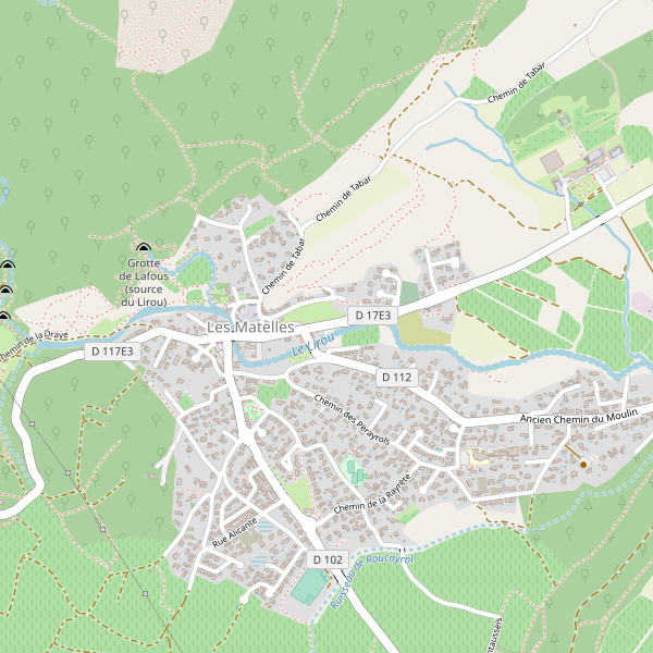 Carte des hotels à Les Matelles Thumbnail
