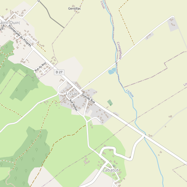 Carte des location-voiture à Lissac (Ariège) Thumbnail