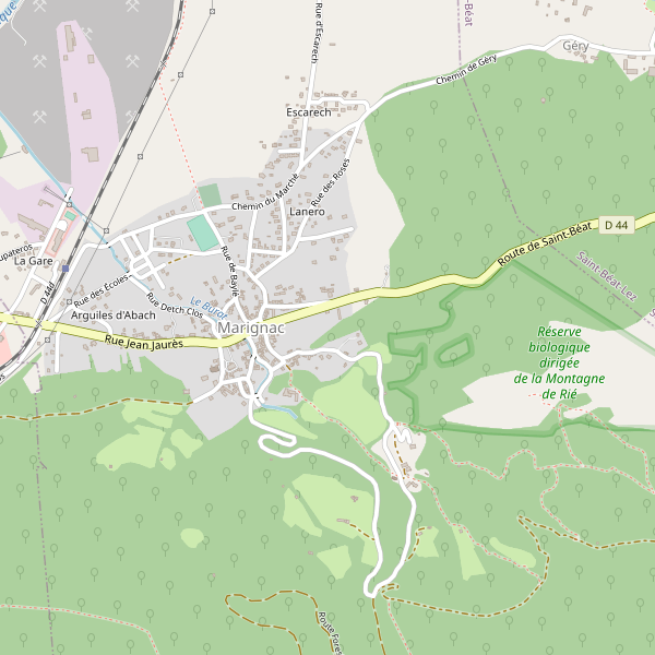Carte des hotels à Marignac (Haute-Garonne) Thumbnail