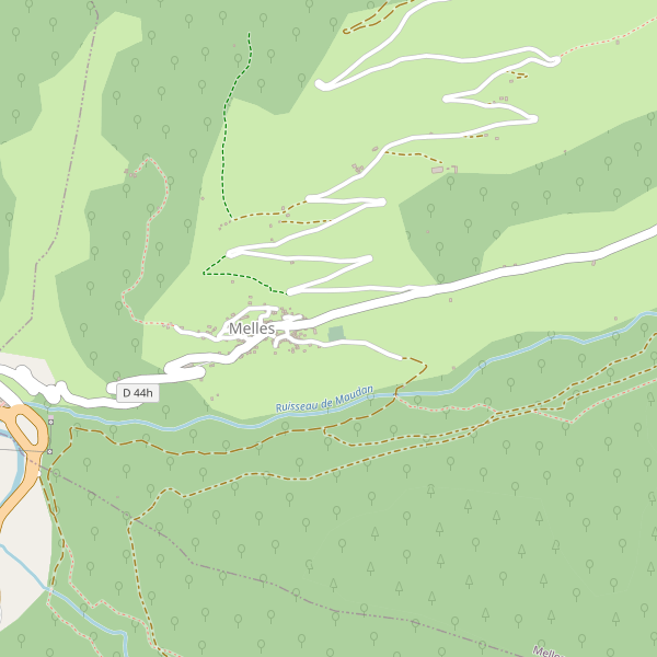 Carte des hotels à Melles Thumbnail