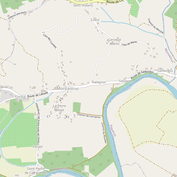 Carte des restaurants à Montastruc (Tarn-et-Garonne) Thumbnail