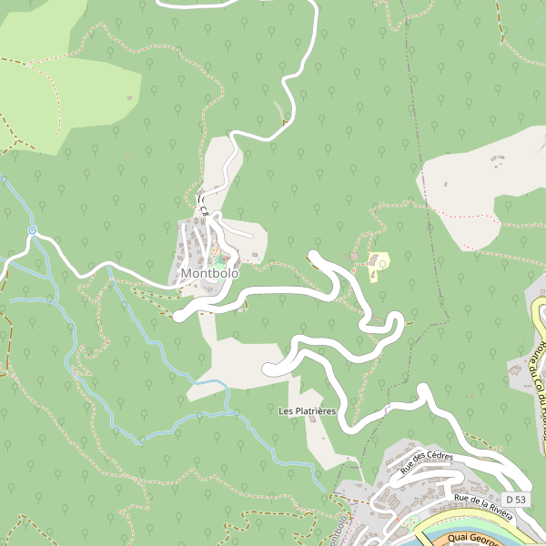 Carte des hotels à Montbolo Thumbnail