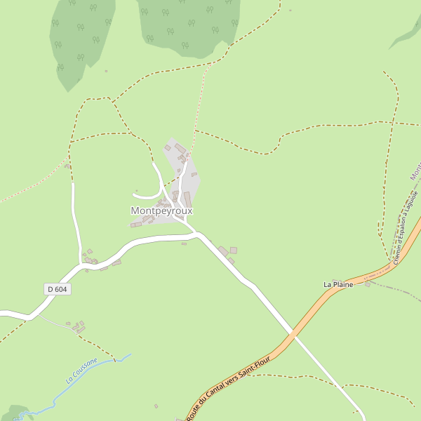 Carte des agences-voyage à Montpeyroux (Aveyron) Thumbnail