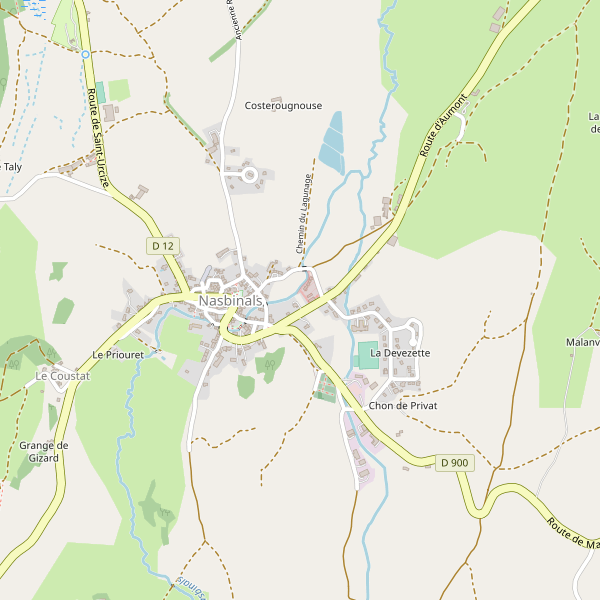 Carte des bibliotheques à Nasbinals Thumbnail