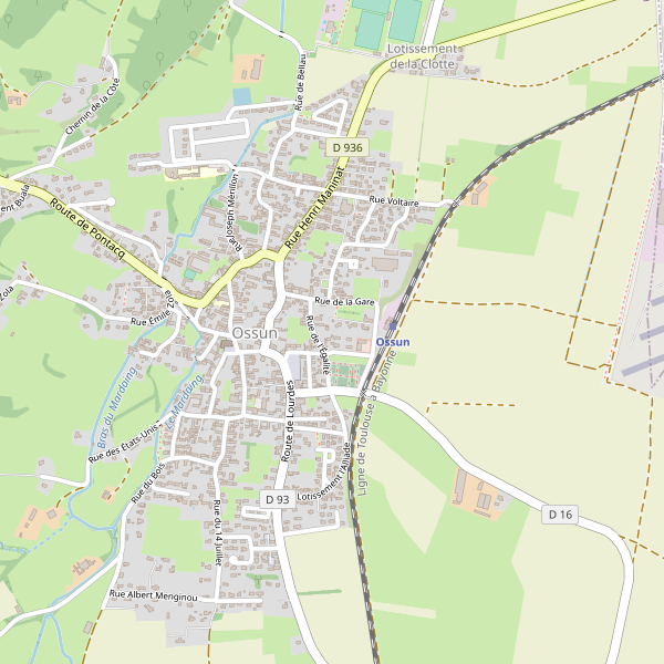 Carte des gymnases à Ossun Thumbnail