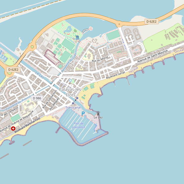 Plan de Palavas-les-Flots Thumbnail