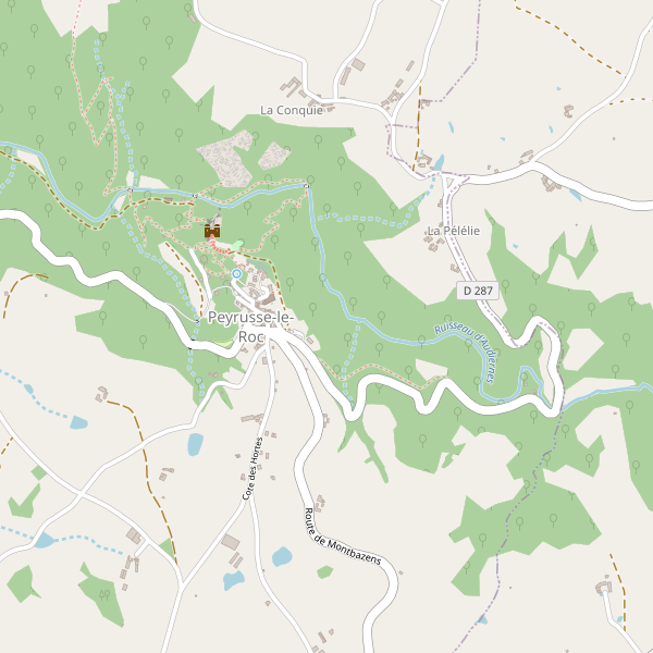 Carte des journaux à Peyrusse-le-Roc Thumbnail