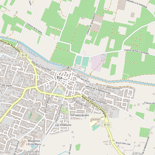 Carte des hotels à Pia Thumbnail