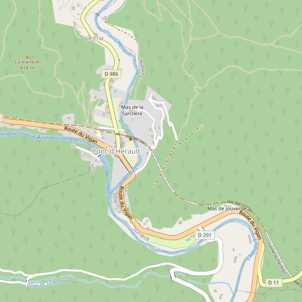 Plan de Pont-d'Hérault Thumbnail