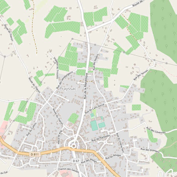 Carte des hotels à Prayssac Thumbnail