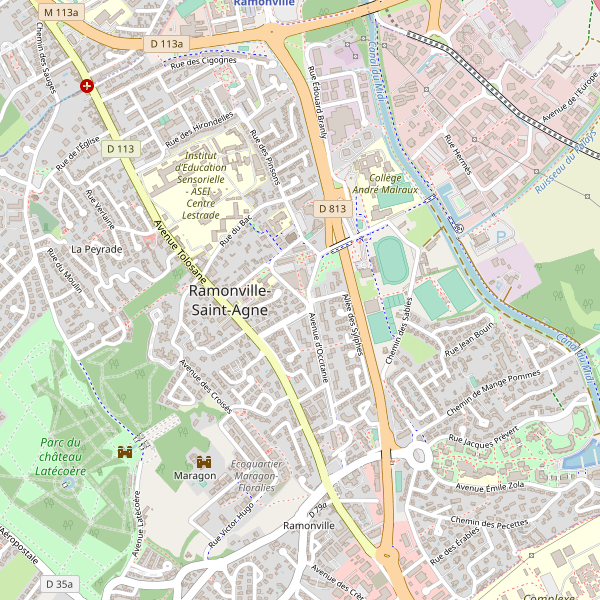 Plan de Ramonville-Saint-Agne Thumbnail