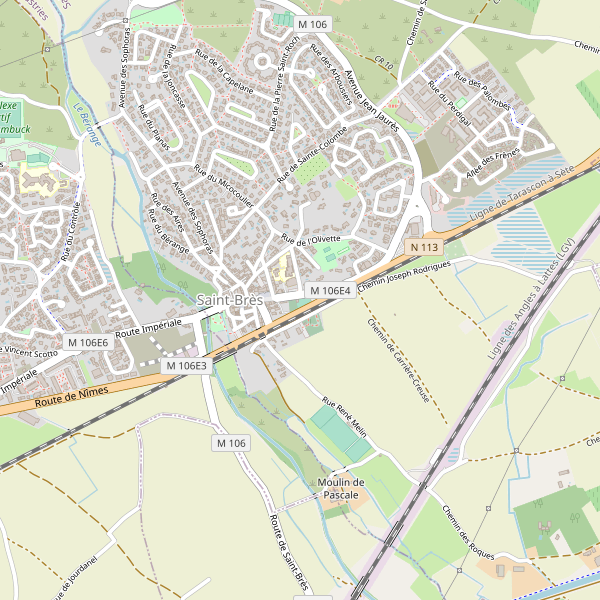 Carte des hotels à Saint-Brès (Hérault) Thumbnail