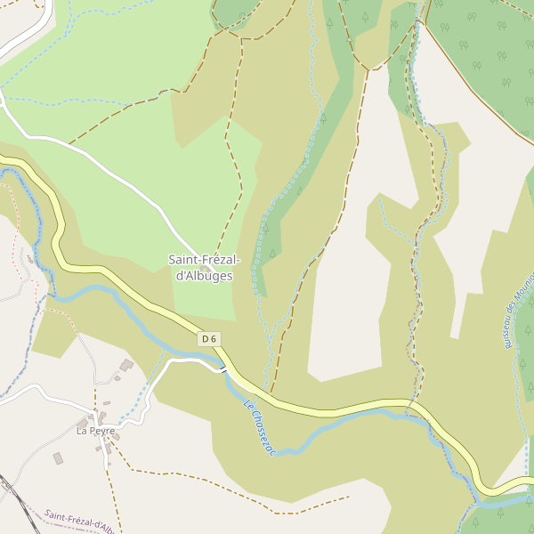 Plan de Saint-Frézal-d'Albuges Thumbnail