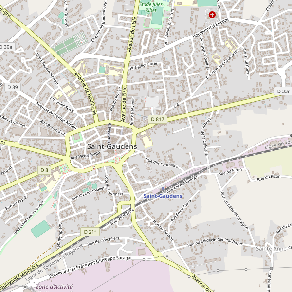 Carte des boulangeries à Saint-Gaudens Thumbnail