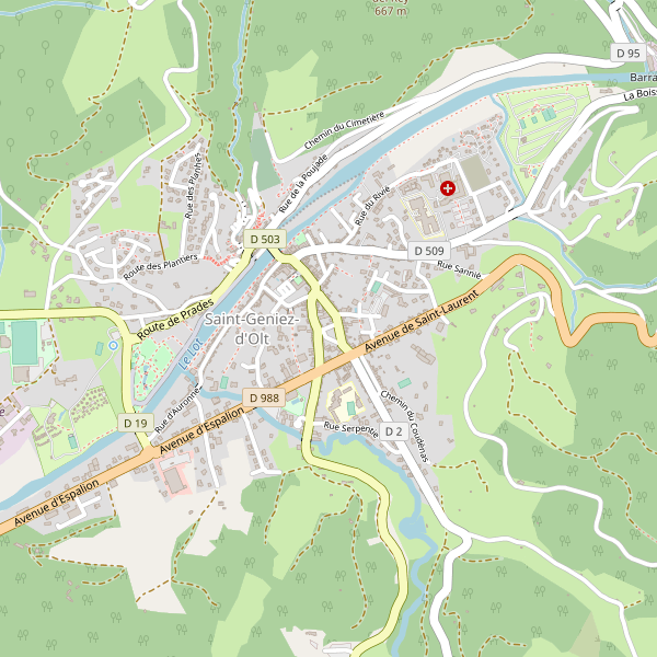Plan de Saint-Geniez-d'Olt Thumbnail