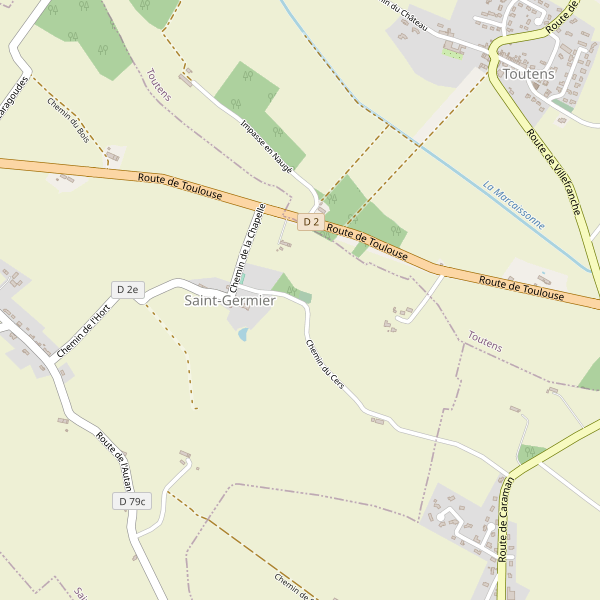 Carte des supermarches à Saint-Germier (Haute-Garonne) Thumbnail