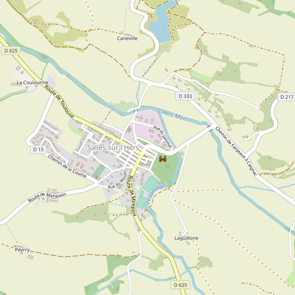 Carte des buralistes à Salles-sur-l'Hers Thumbnail