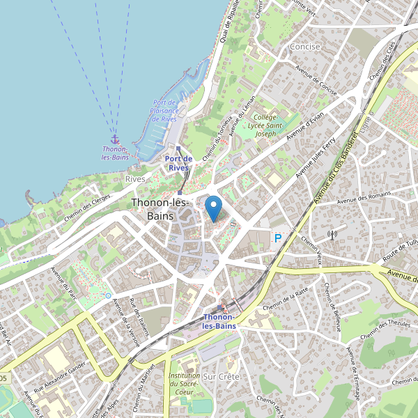 Carte des bibliotheques à Thonon-les-Bains Thumbnail