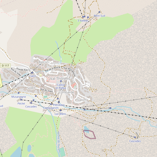 Carte des chaussures à Val Thorens Thumbnail