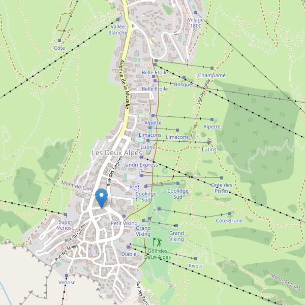 Carte des cinemas à Les Deux Alpes Thumbnail