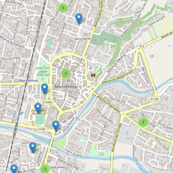 Carte des ecoles à Montélimar Thumbnail