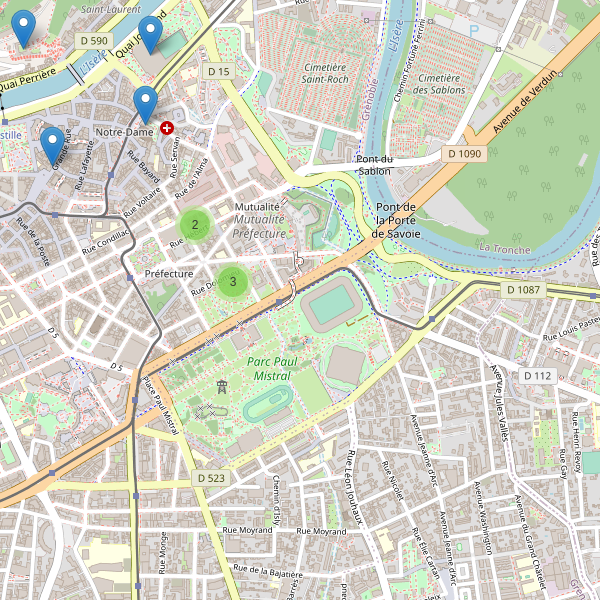 Thumbnail Carte des musées à Grenoble