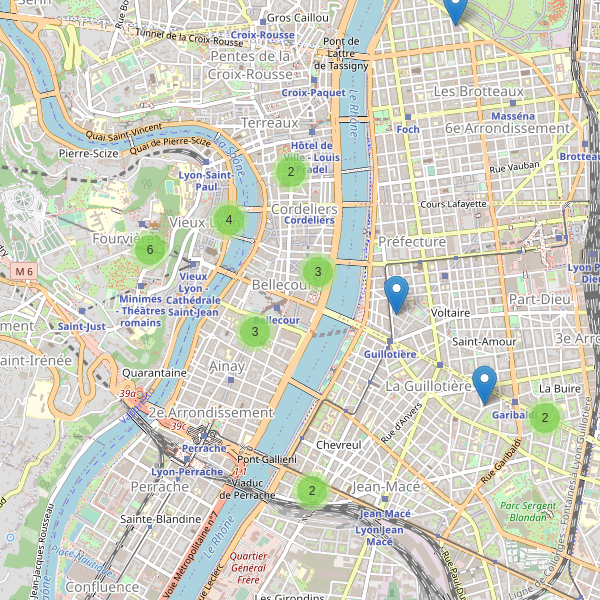 Carte des musees à Lyon (Rhône) Thumbnail