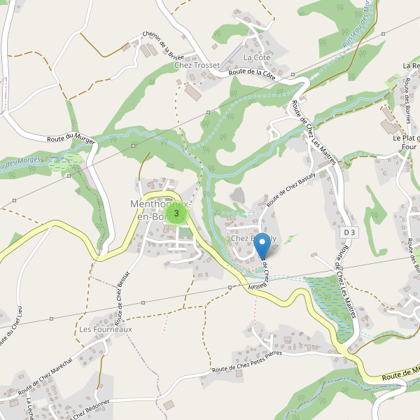 Carte des parkings à Menthonnex-en-Bornes Thumbnail
