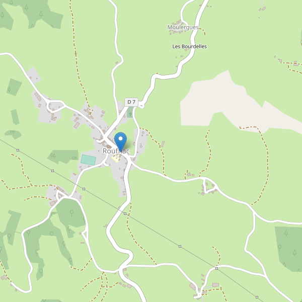 Carte des parkings à Rouffiac (Cantal) Thumbnail