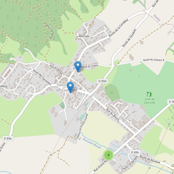 Carte des parkings à Saint-Jean-de-Gonville Thumbnail