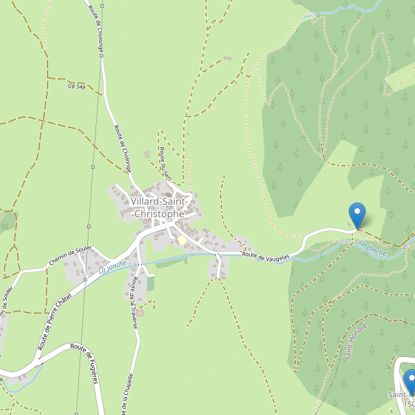 Carte des parkings à Villard-Saint-Christophe Thumbnail