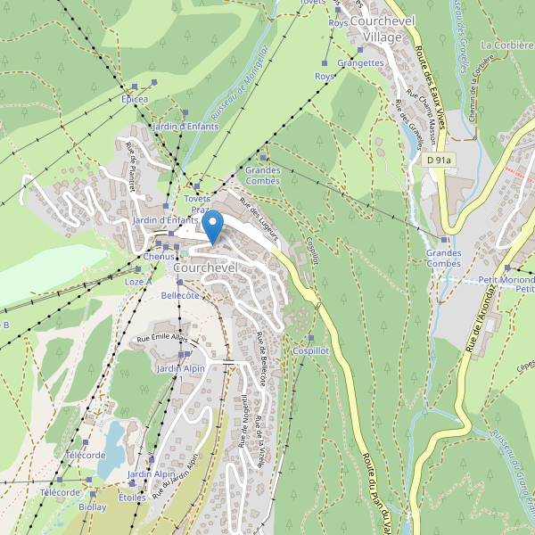 Carte des pharmacies à Courchevel Thumbnail