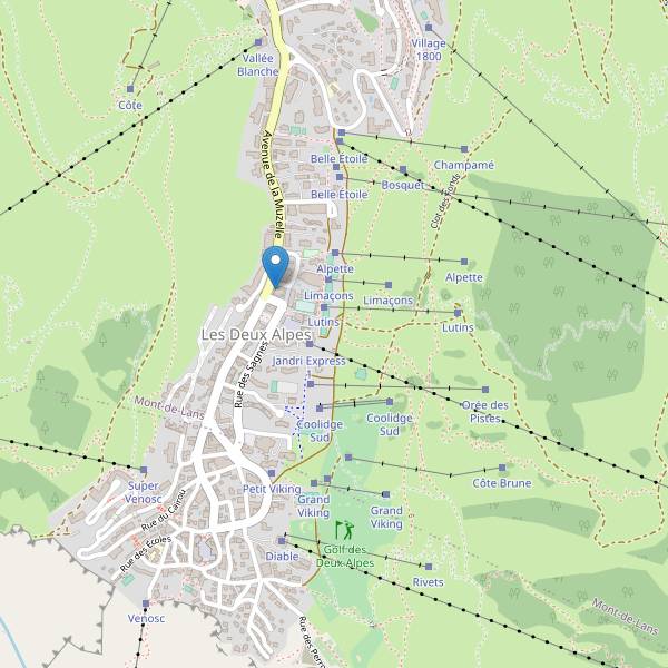 Carte des pharmacies à Les Deux Alpes Thumbnail