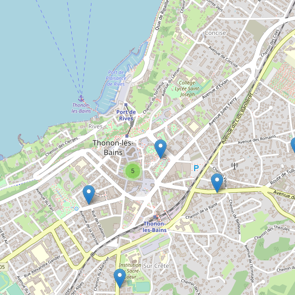 Carte des pharmacies à Thonon-les-Bains Thumbnail